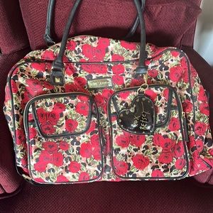 Betsy Johnson overnight bag